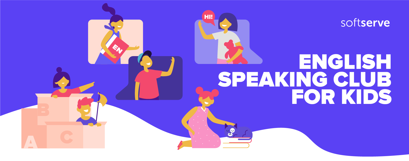 English speaking club for kids 8-12