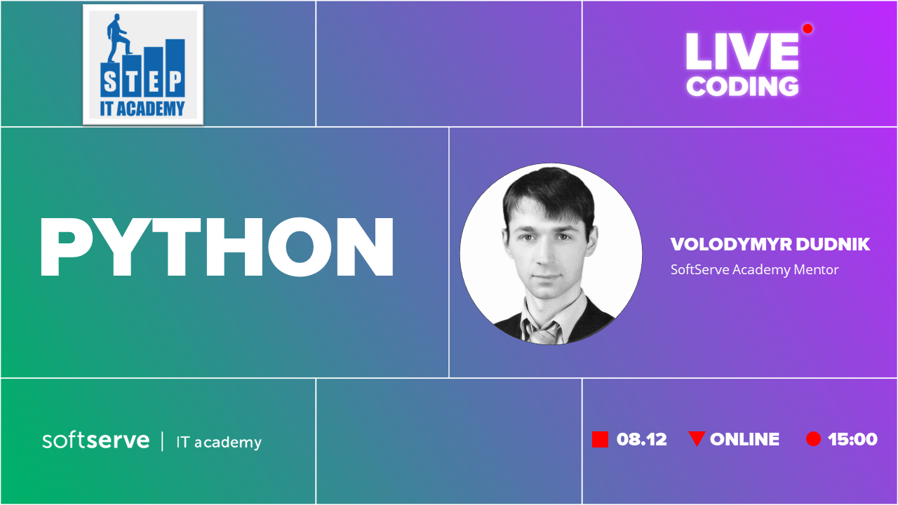 LIVE CODING WITH SOFTSERVE: PYTHON+ FLASK
