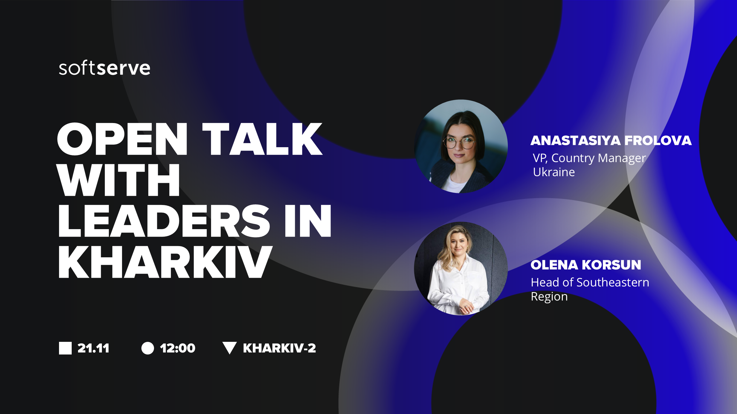 Open Talk with Leaders in Kharkiv