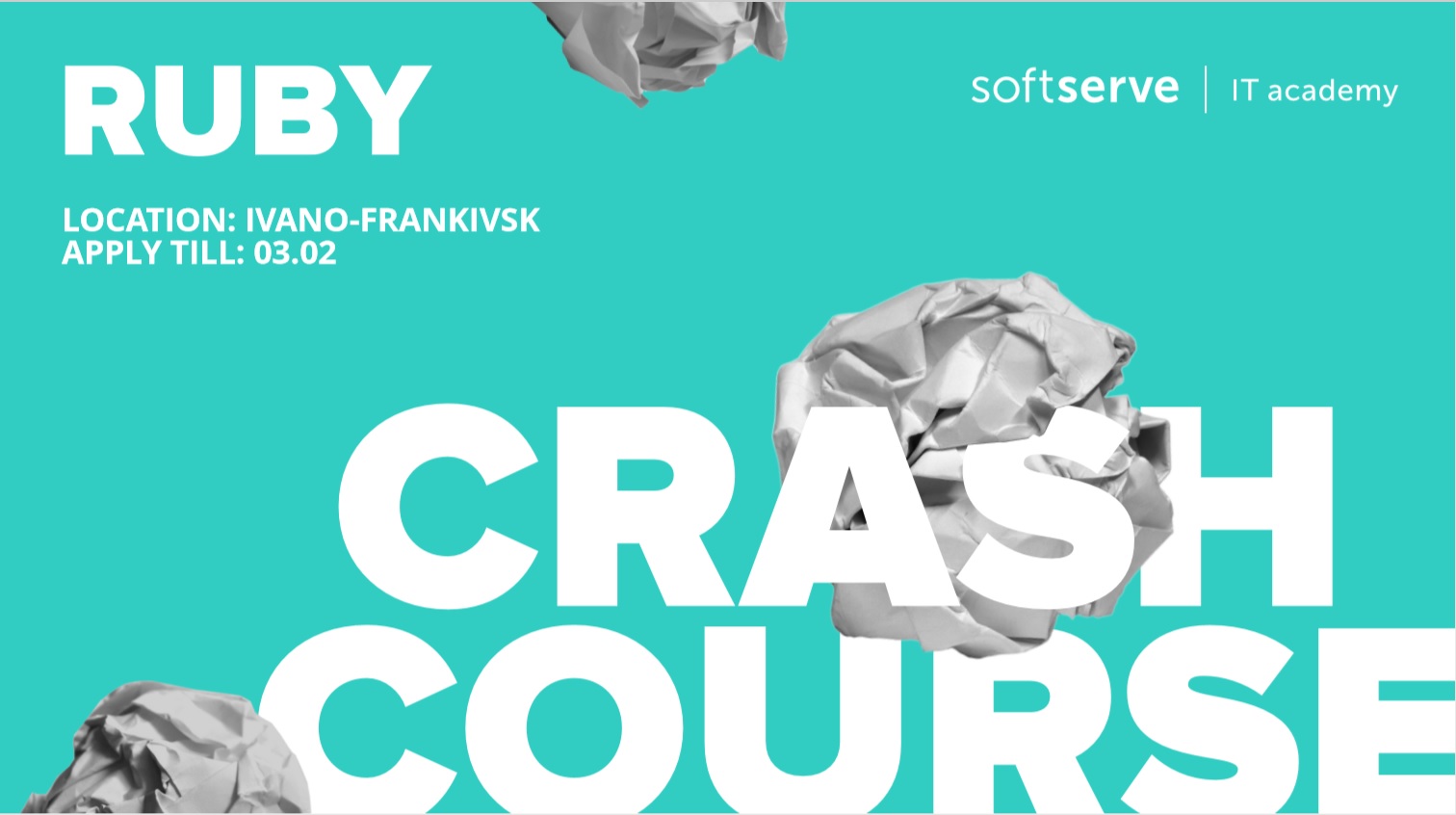 Ruby Crash Course